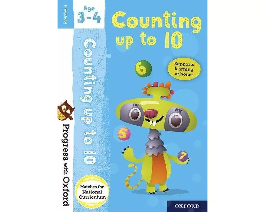 Progress with Oxford: Progress with Oxford: Counting Age 3-4 - Prepare for School with Essential Maths Skills