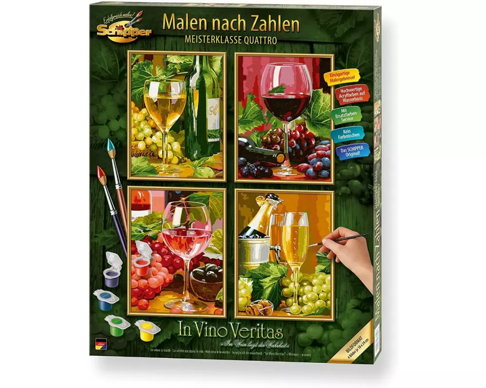 Schipper Malen nach Zahlen In Vino Veritas