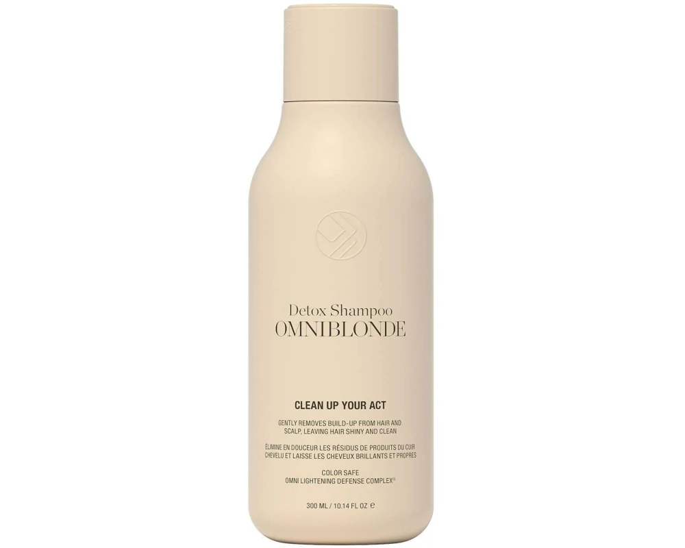 OMNIBLONDE Clean Up Your Act Detox Shampoo 300 ml