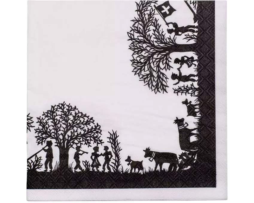 Kadastar Papierservietten «Bergchilbi» 33 cm x 33 cm, 20 Stück