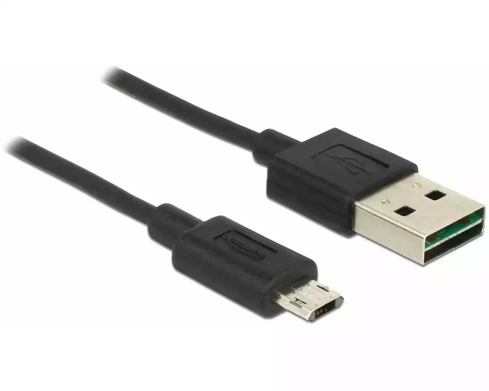 Delock USB 2.0-Kabel EASY-USB USB A - Micro-USB B 1 m