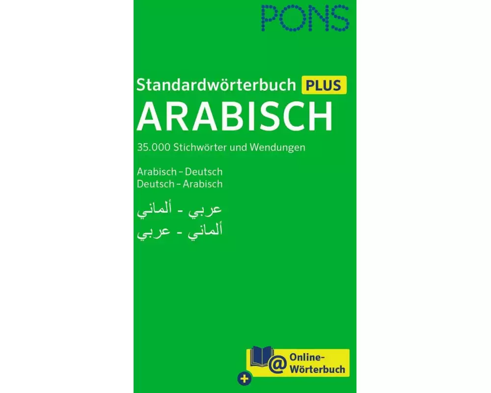 PONS Standardwörterbuch Plus Arabisch