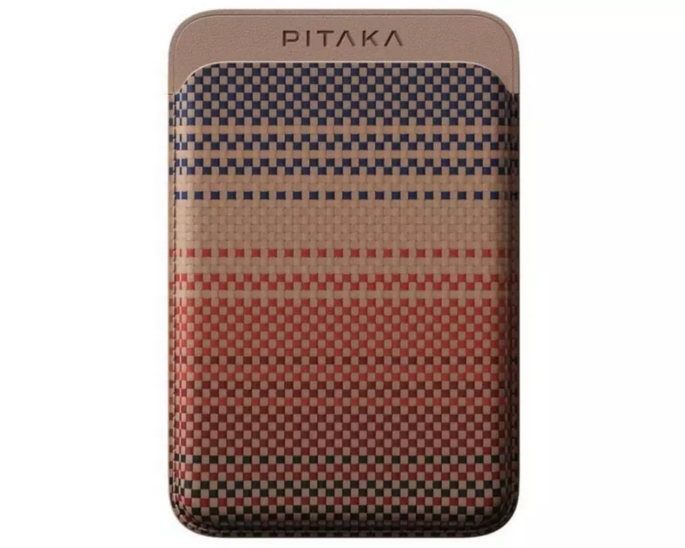 PITAKA Kartenhalter für 2 Karten MagSafe
