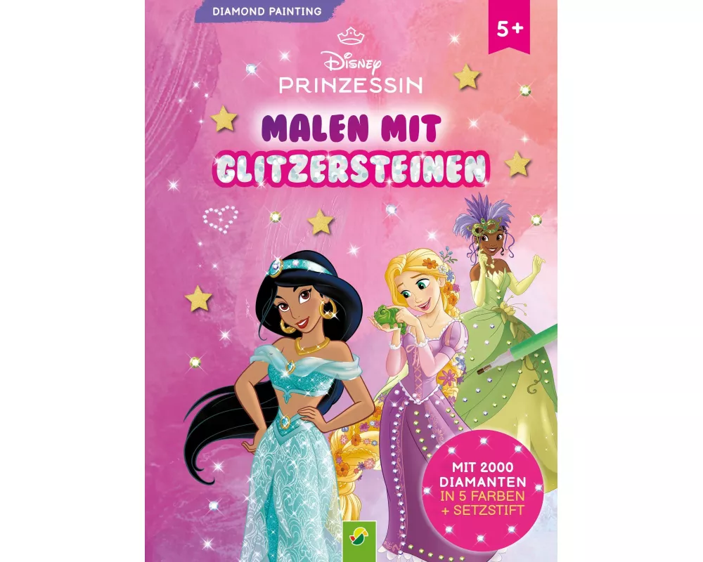 Disney Prinzessin Diamond Painting I Malen mit Glitzersteinen