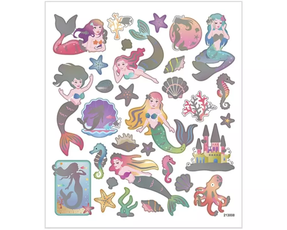 Creativ Company Motivsticker Meerjungfrau 1 Blatt