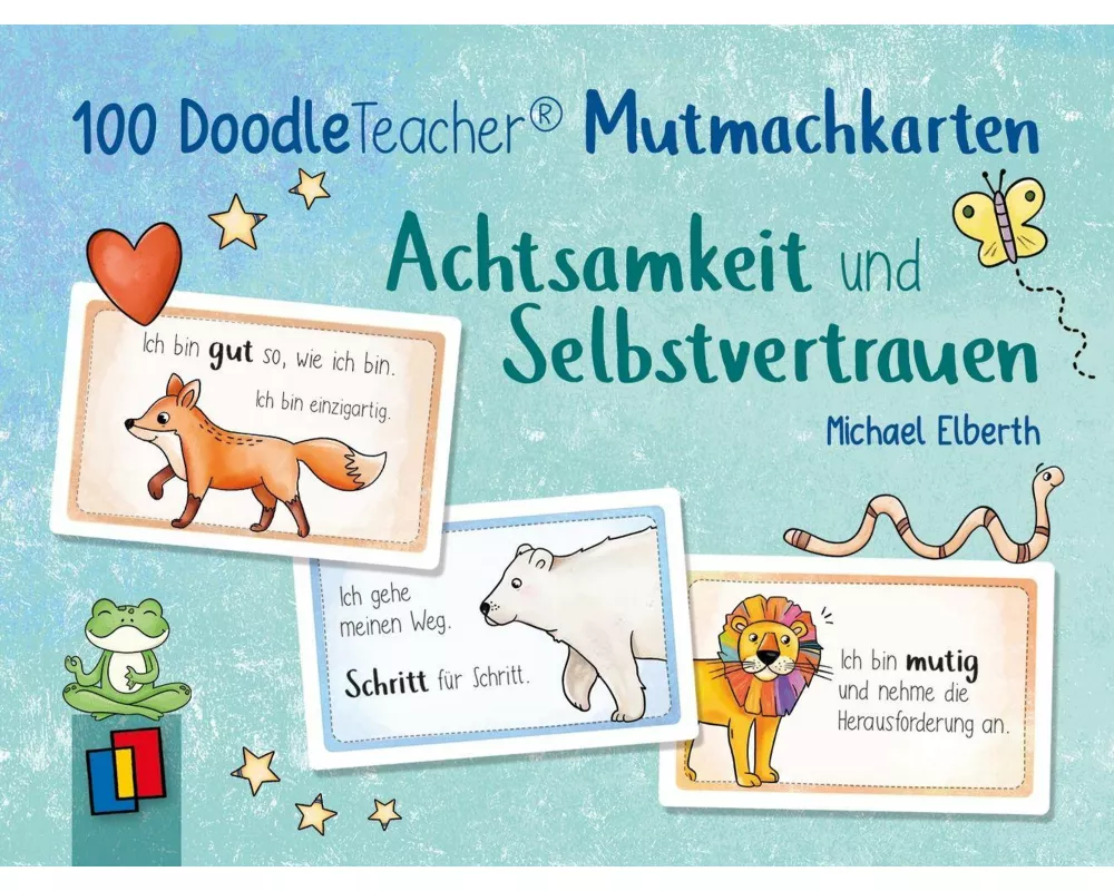 100 Doodleteacher Mutmachkarten – Achtsamkeit und Selbstvertrauen
