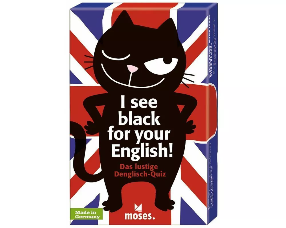 I see black for your English