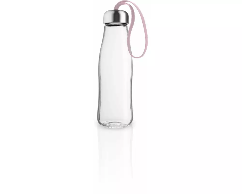 Eva Solo Trinkflasche 500 ml, Rosa/Transparent