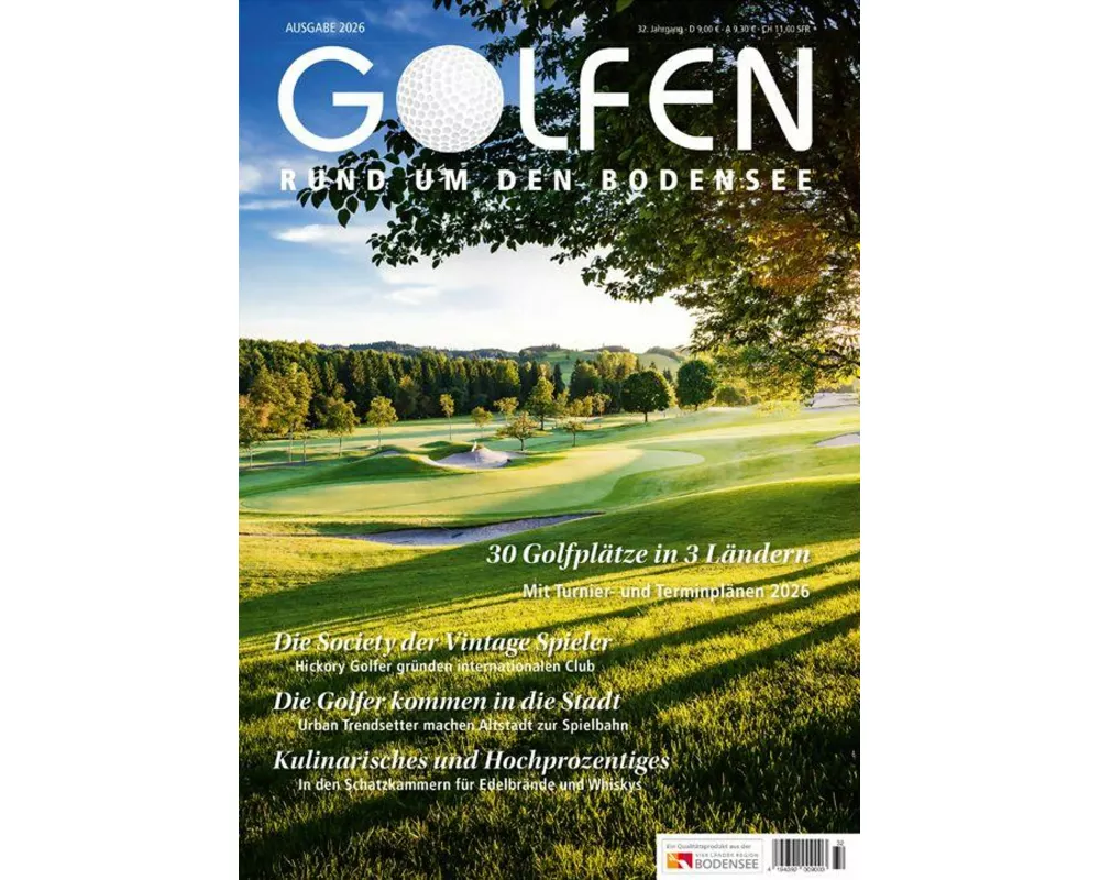 Golfen rund um den Bodensee 2026