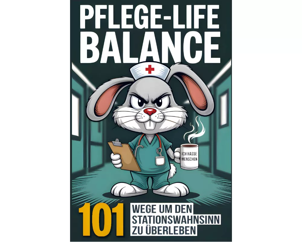 Pflege-Life-Balance - 101 Wege um den Stationswahnsinn zu überleben - Lustiges Geschenk für Pflegekräfte und Krankenschwestern