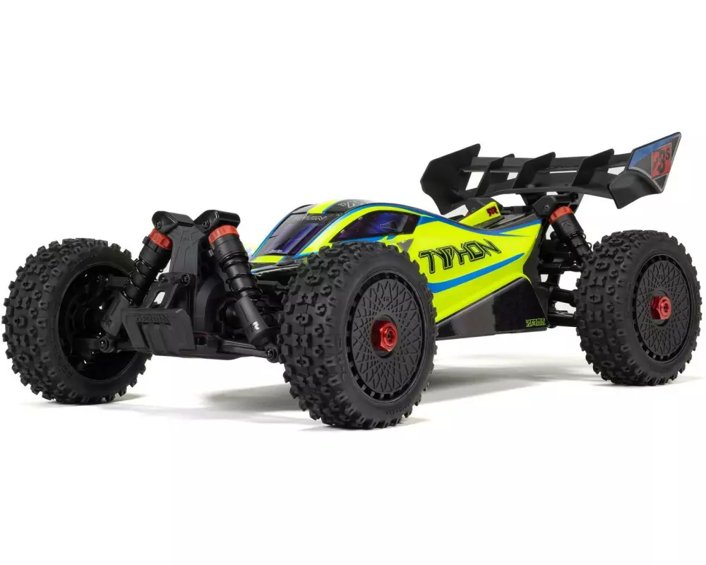 Arrma Buggy TYPHON BLX 223S Gelb ARTR, 1:8