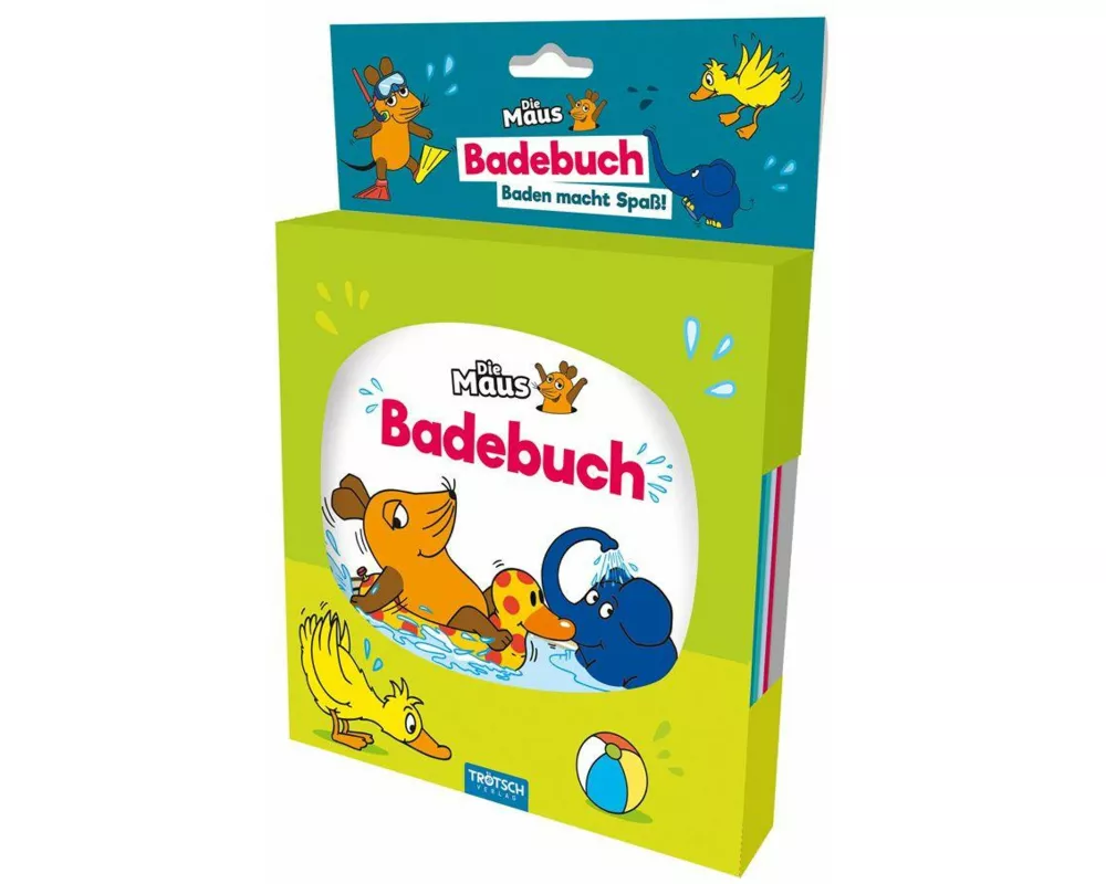 TRÖTSCH - Die Maus Badebuch
