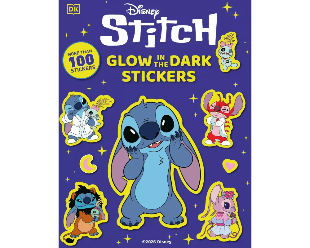 Disney Stitch Glow in the Dark Ultimate Sticker Book