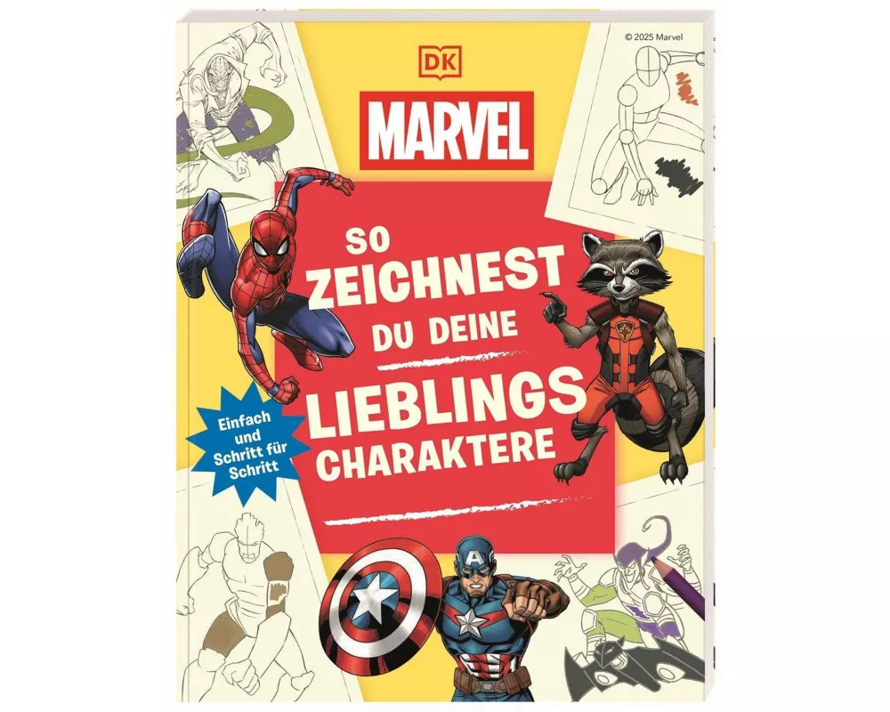 Marvel. So zeichnest du deine Lieblingscharaktere