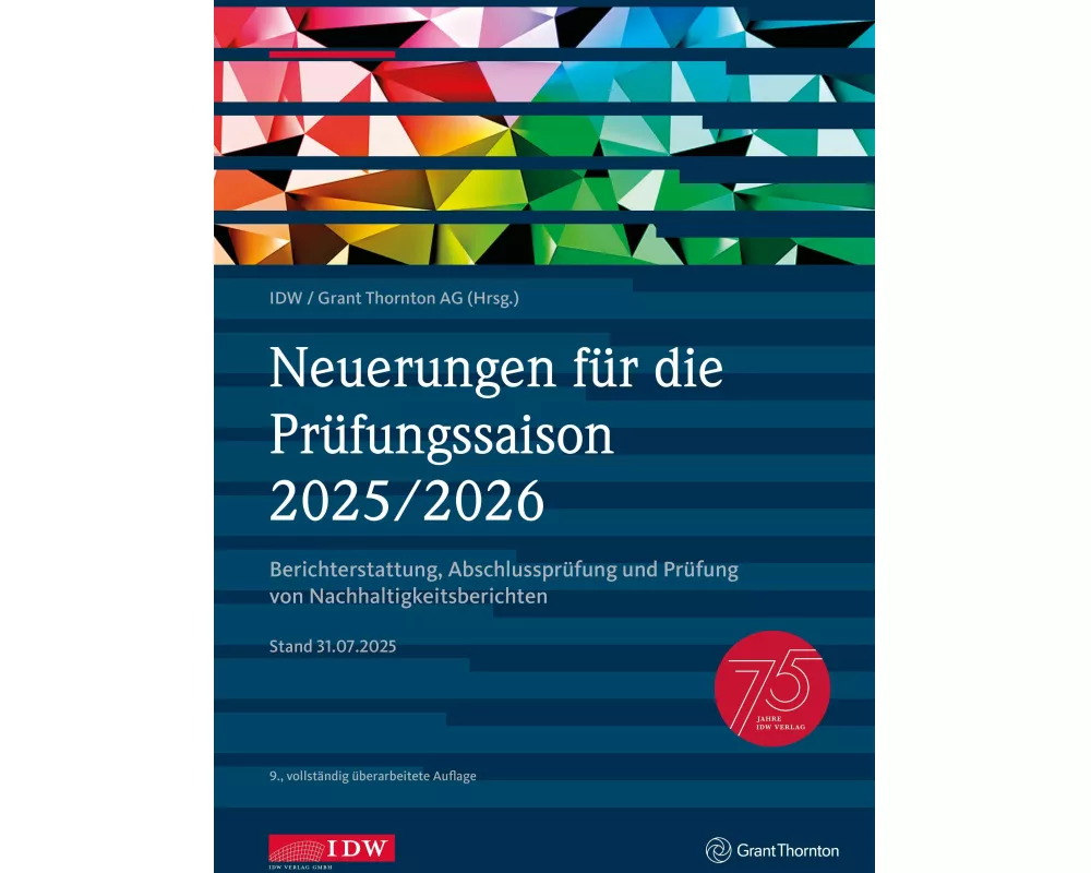 Neuerungen für die Prüfungssaison 2025/2026- inklusive Update als Download