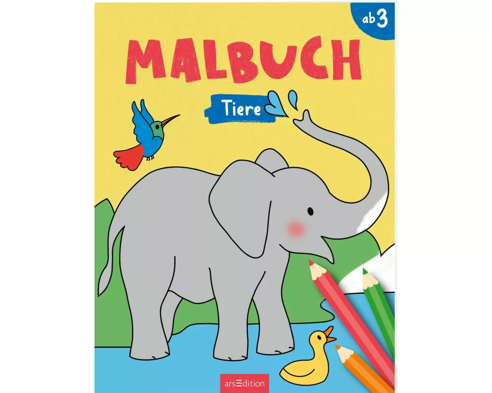 Malbuch Tiere