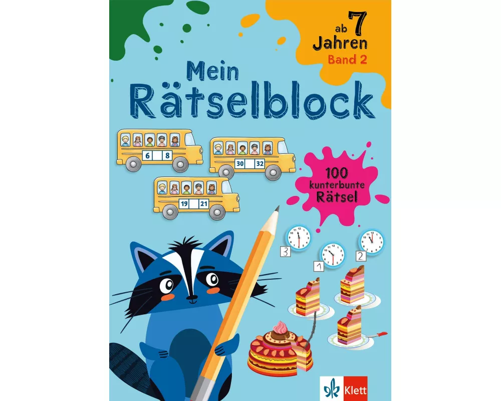 Klett Mein Rätselblock ab 7 Jahren Band 2
