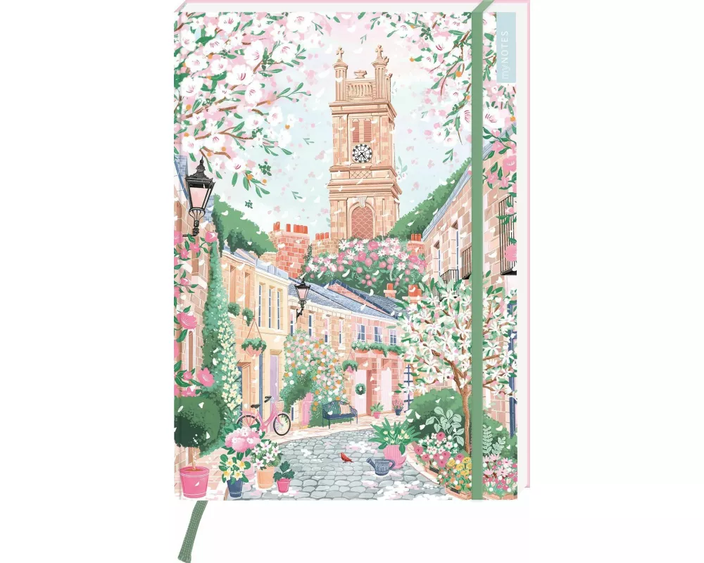 myNOTES Papeterie: Notizbuch A4 Simply, Katy – Spring Lane