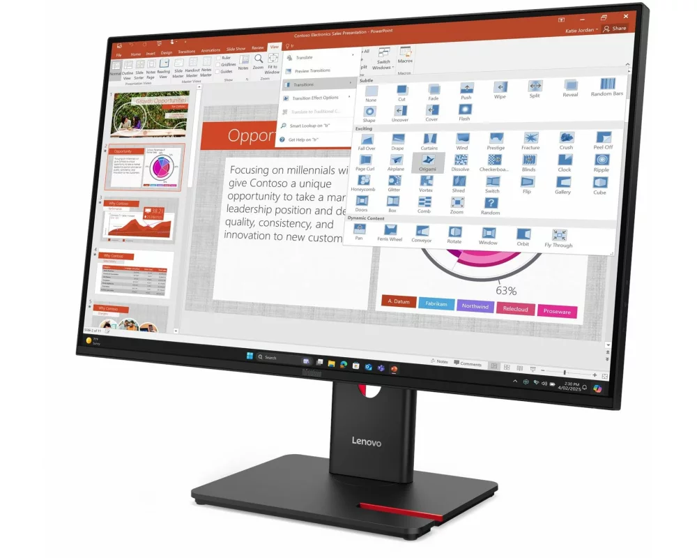 Lenovo Monitor ThinkVision T27-40