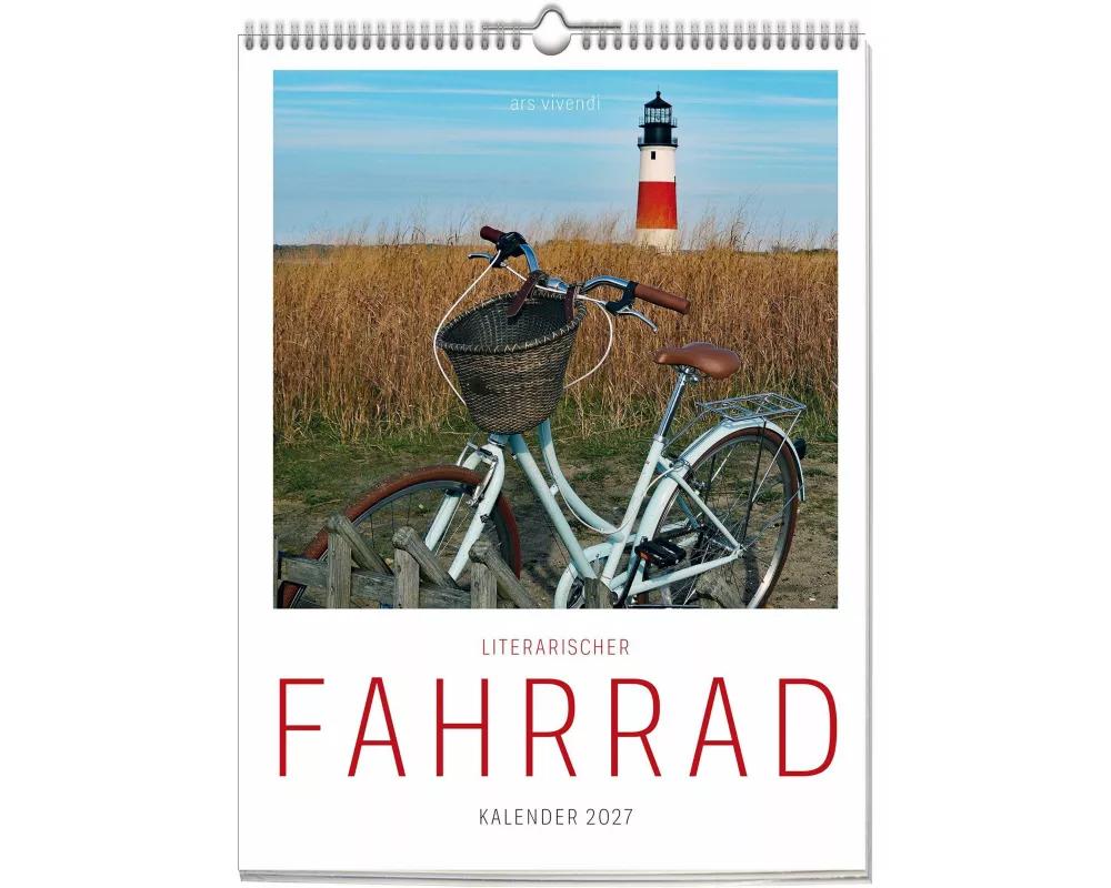 Literarischer Fahrrad Kalender 2027