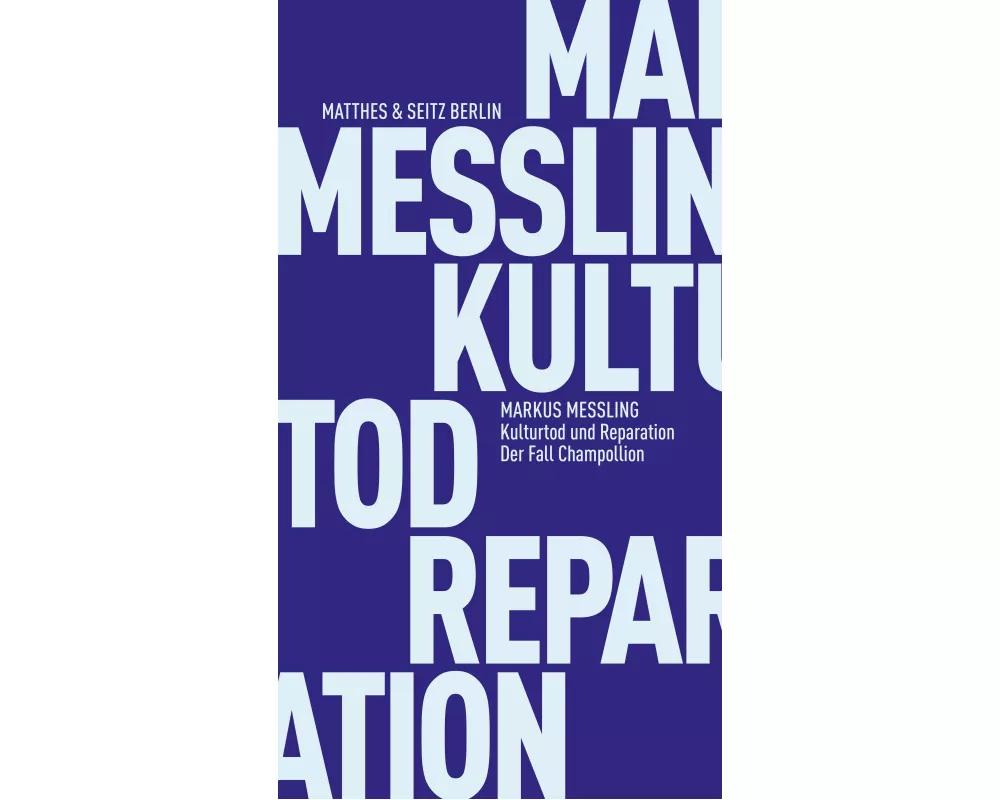 Kulturtod und Reparation