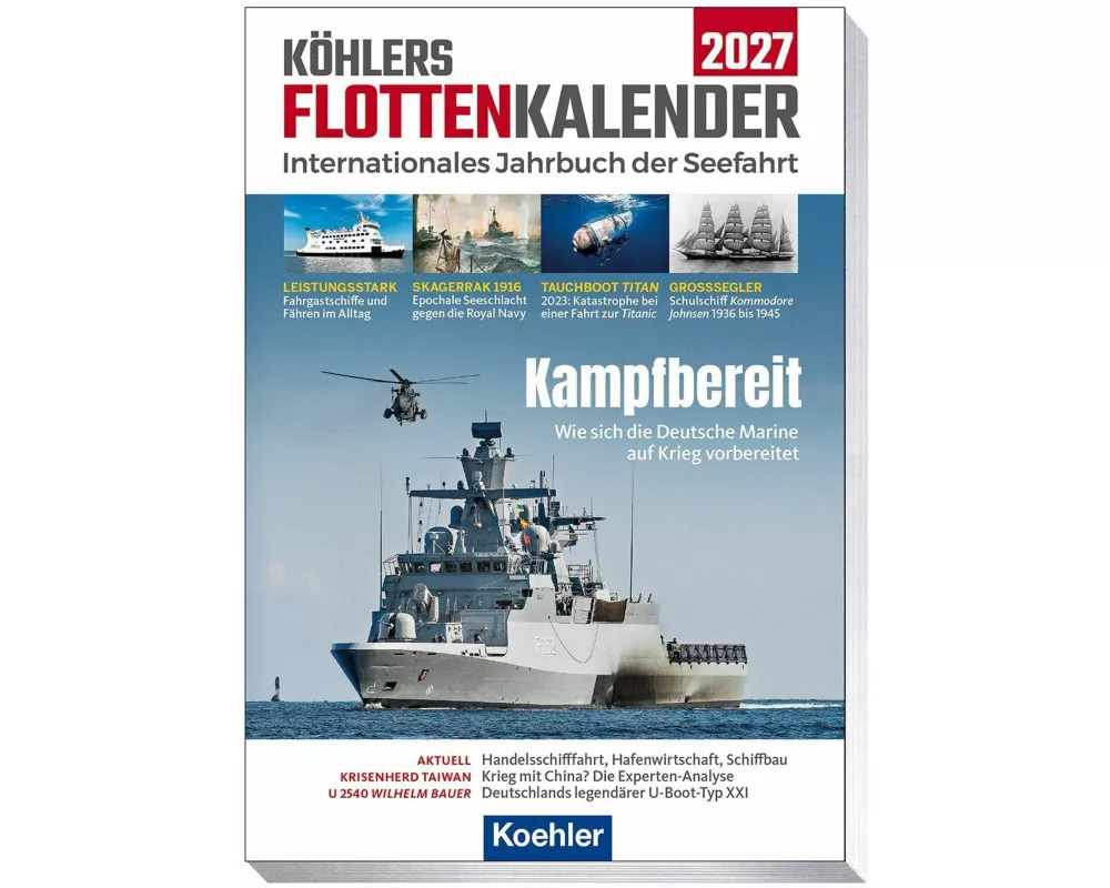 Köhlers FlottenKalender 2027