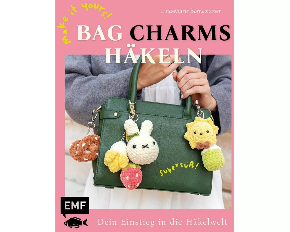 Make it yours! Supersüße Bag Charms häkeln mit @therapyonmyhook