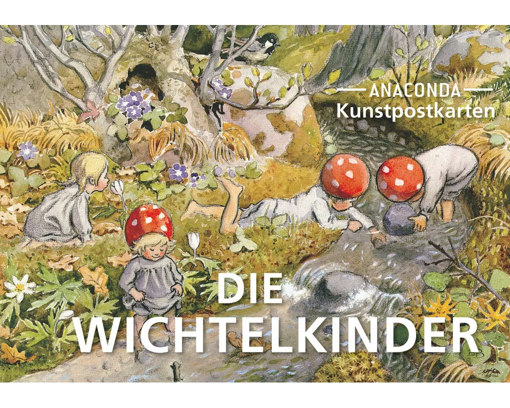 Postkarten-Set Wichtelkinder