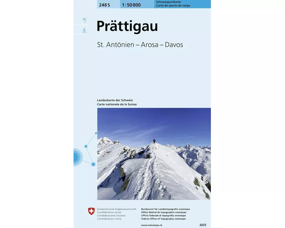 248S Prättigau Schneesportkarte