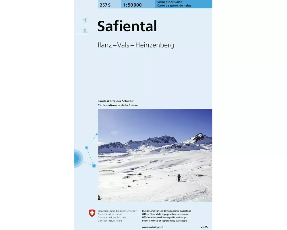 257S Safiental Schneesportkarte