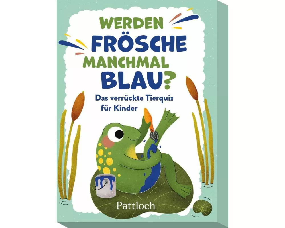 Werden Frösche manchmal blau?
