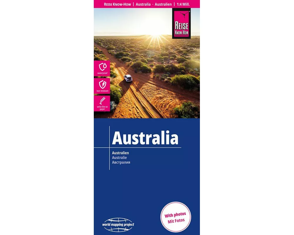 Reise Know-How Landkarte Australien | Australia (1:4.000.000)