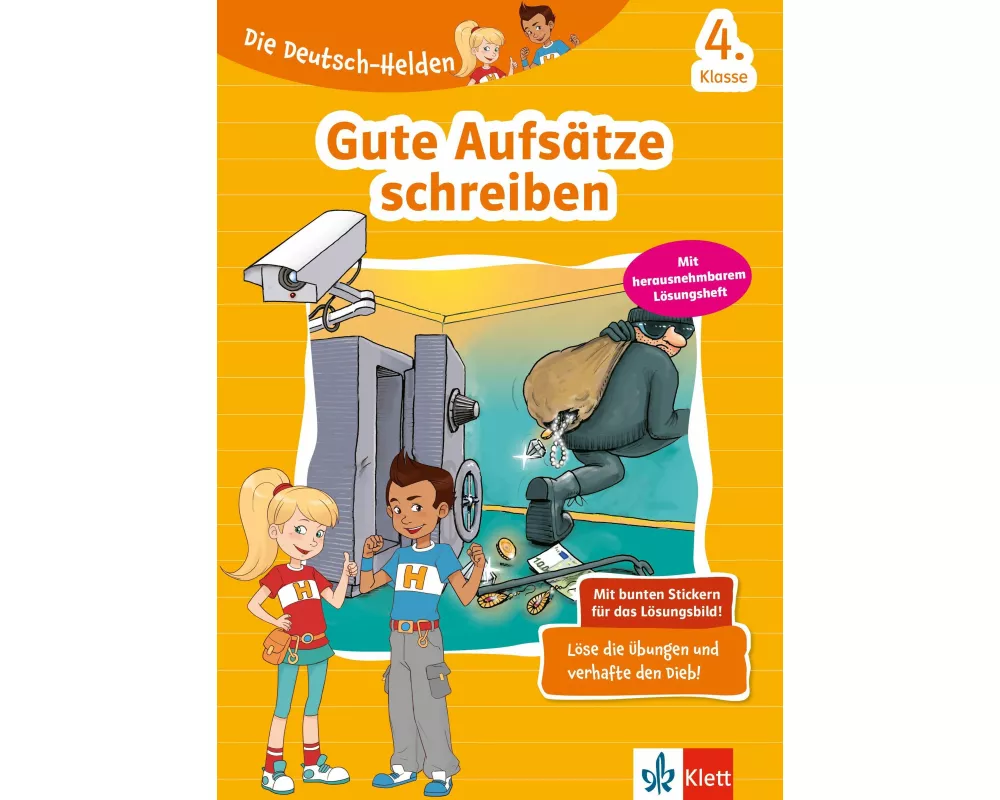 Klett Die Deutsch-Helden: Gute Aufsätze schreiben 4. Klasse