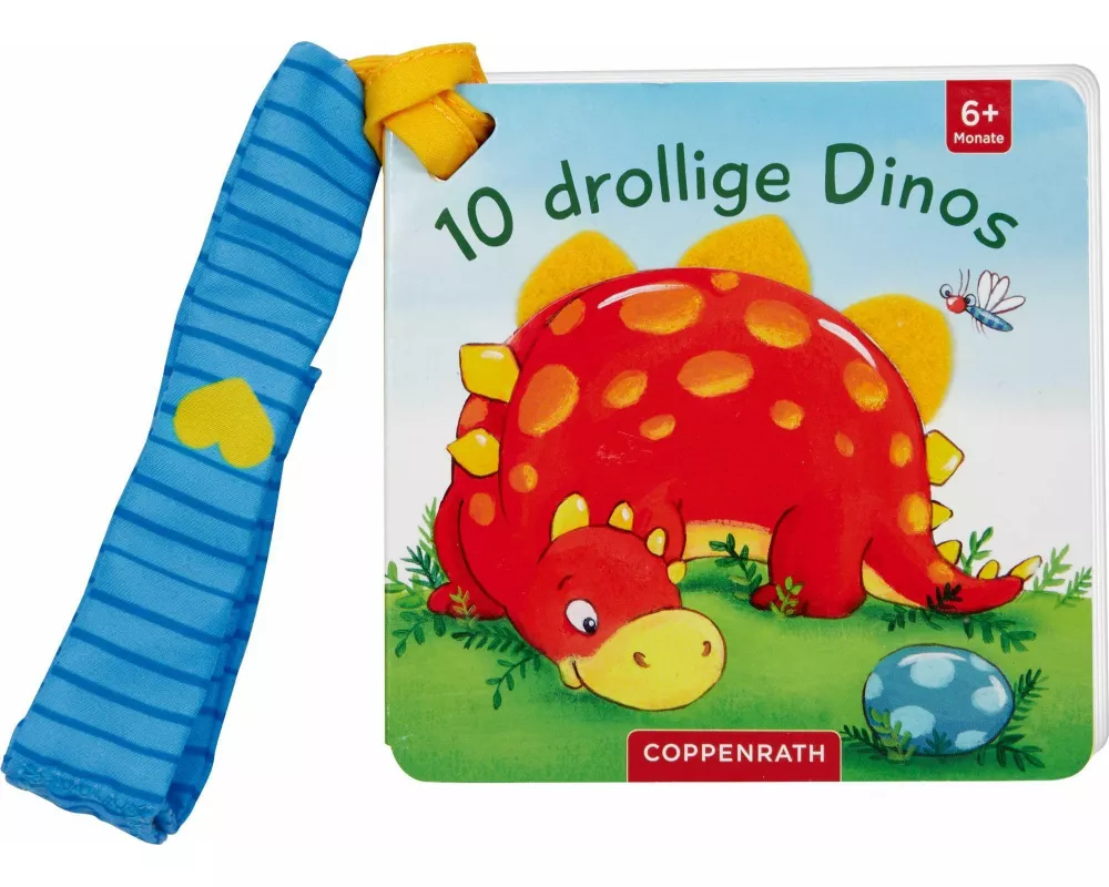 Mein erstes Fühl-Buch für den Buggy: 10 drollige Dinos