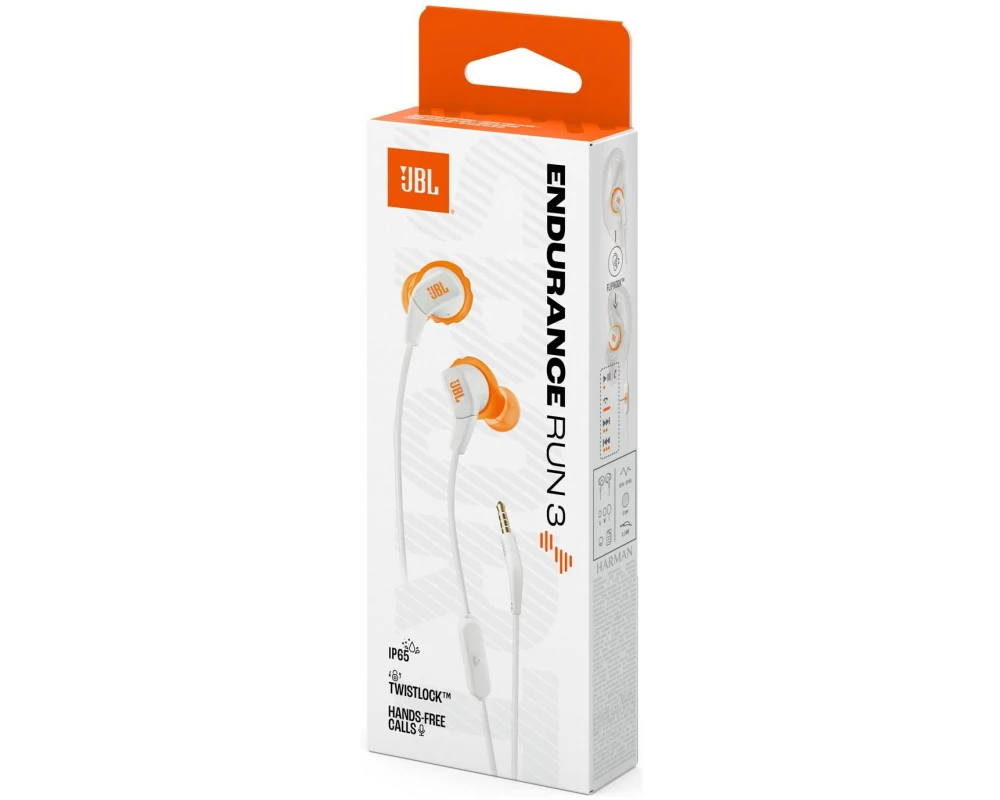 JBL Endurance Run 3 Weiss