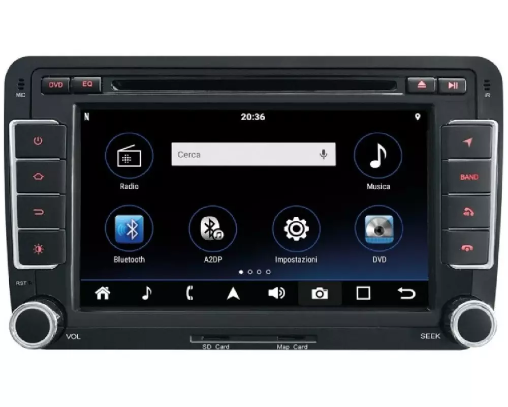 Phonocar Mediacenter 7" DVD, DAB+ 2 DIN