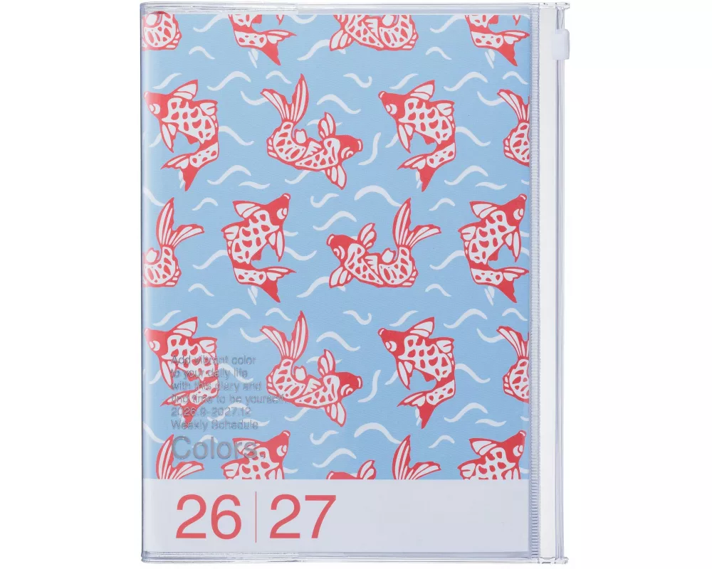 MARK'S 2026/27 Diary A5 Pattern // Fish