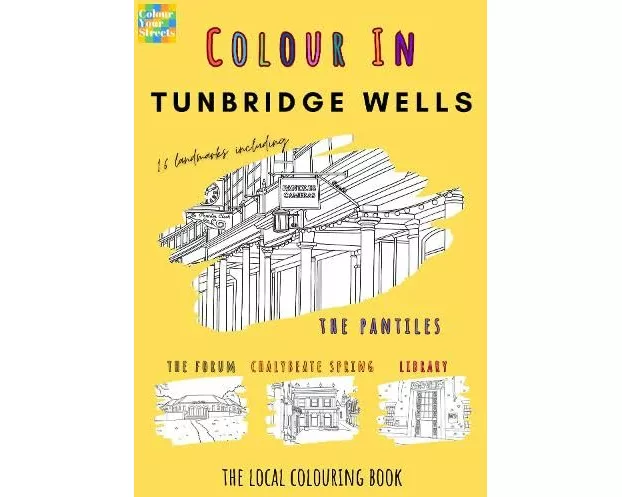 Tunbridge Wells Colouring Book (A4)