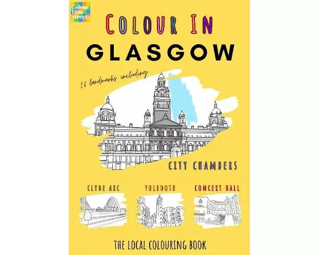 Glasgow Colouring Book (A4)