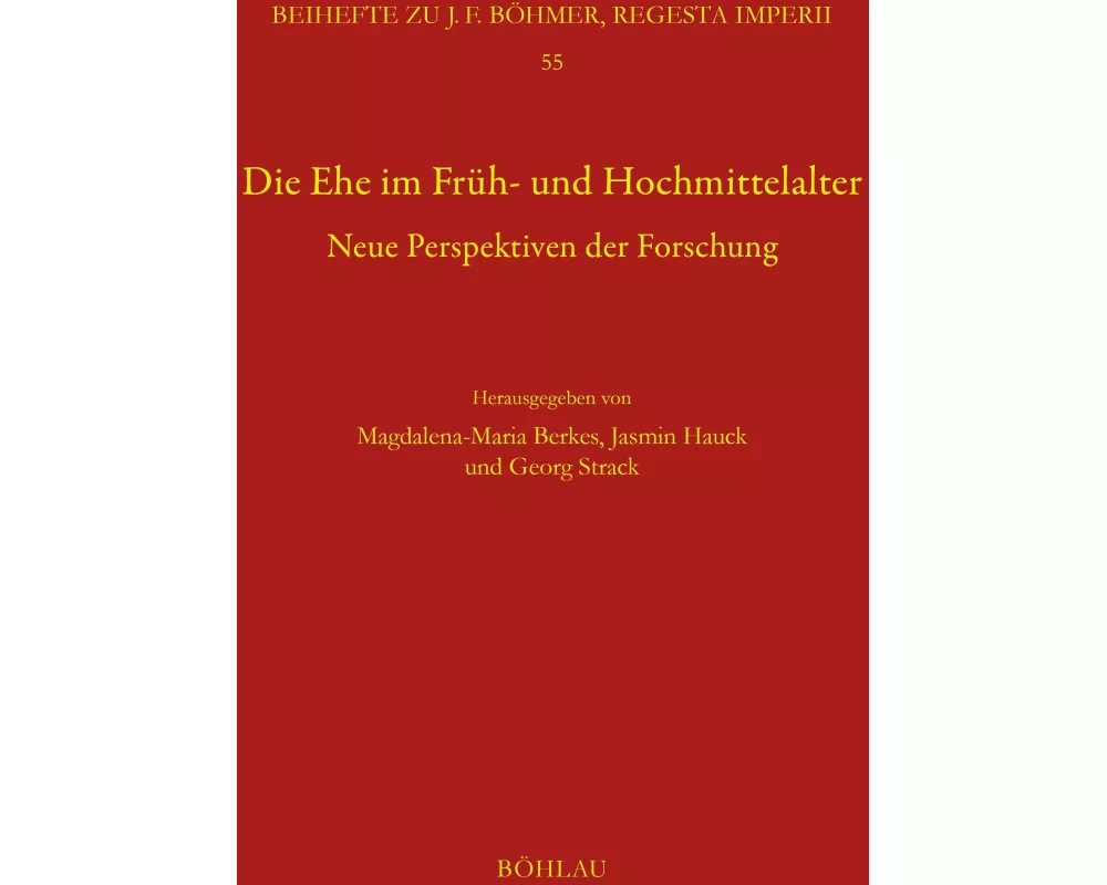 Die Ehe im Früh- und Hochmittelalter