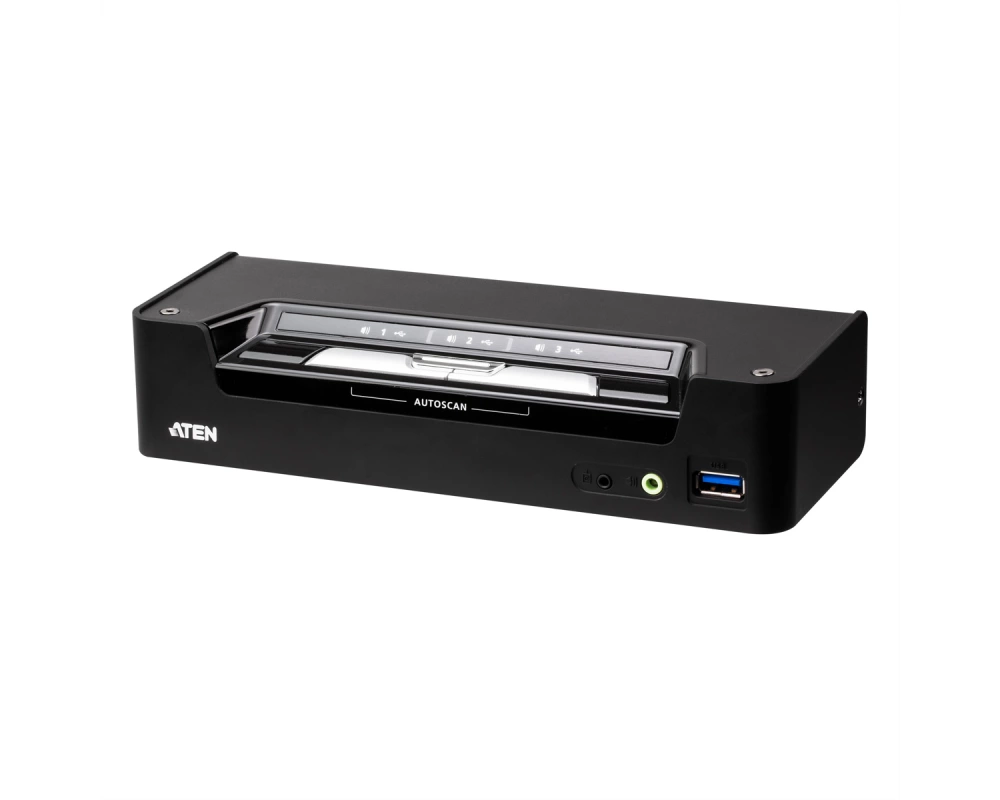 ATEN CS1953 3-Port USB-C DisplayPort Hybrid KVM