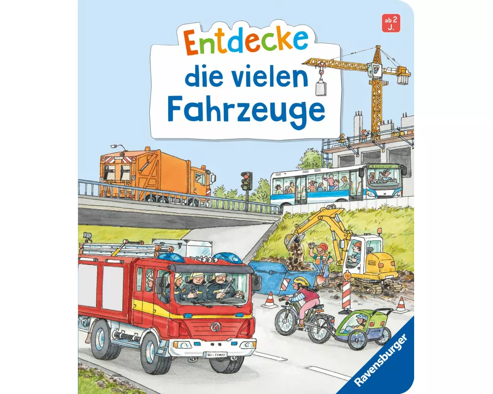 Entdecke die vielen Fahrzeuge