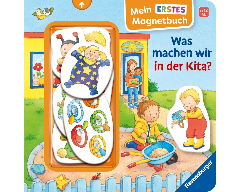 Mein erstes Magnetbuch - Was machen wir in der Kita?