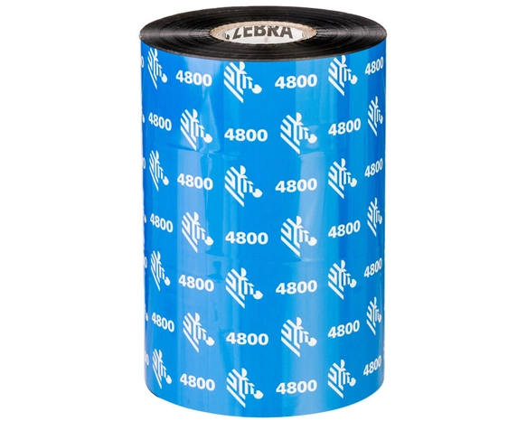 Zebra 04800BK17445 Thermal Transfer, Direct Thermal Ribbon