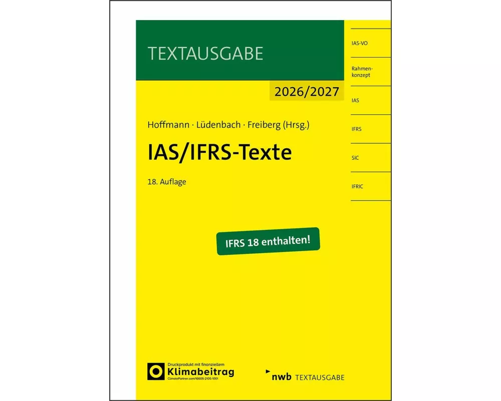 IAS/IFRS-Texte 2026/2027