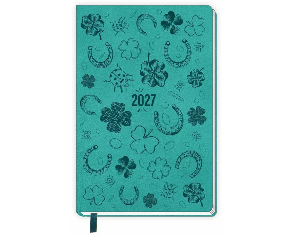 TRÖTSCH - Taschenkalender A7 Soft Touch Glück 2027