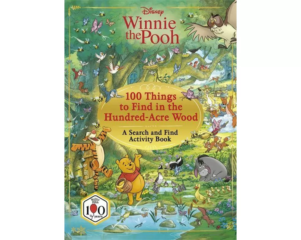 Disney Winnie The Pooh 100 Things to Find in the Hundred Acre Wood