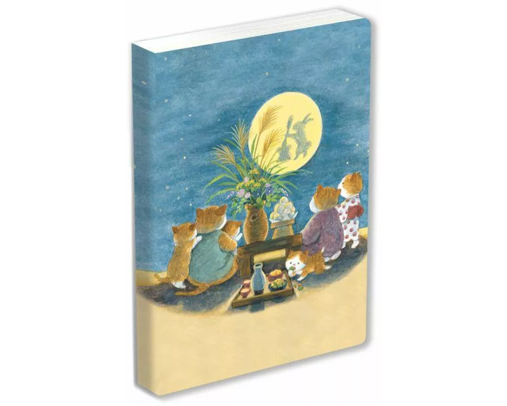 Journal Kawaii Cats, Lined Paperback (Rabbit Moon)
