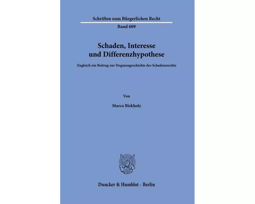 Schaden, Interesse und Differenzhypothese
