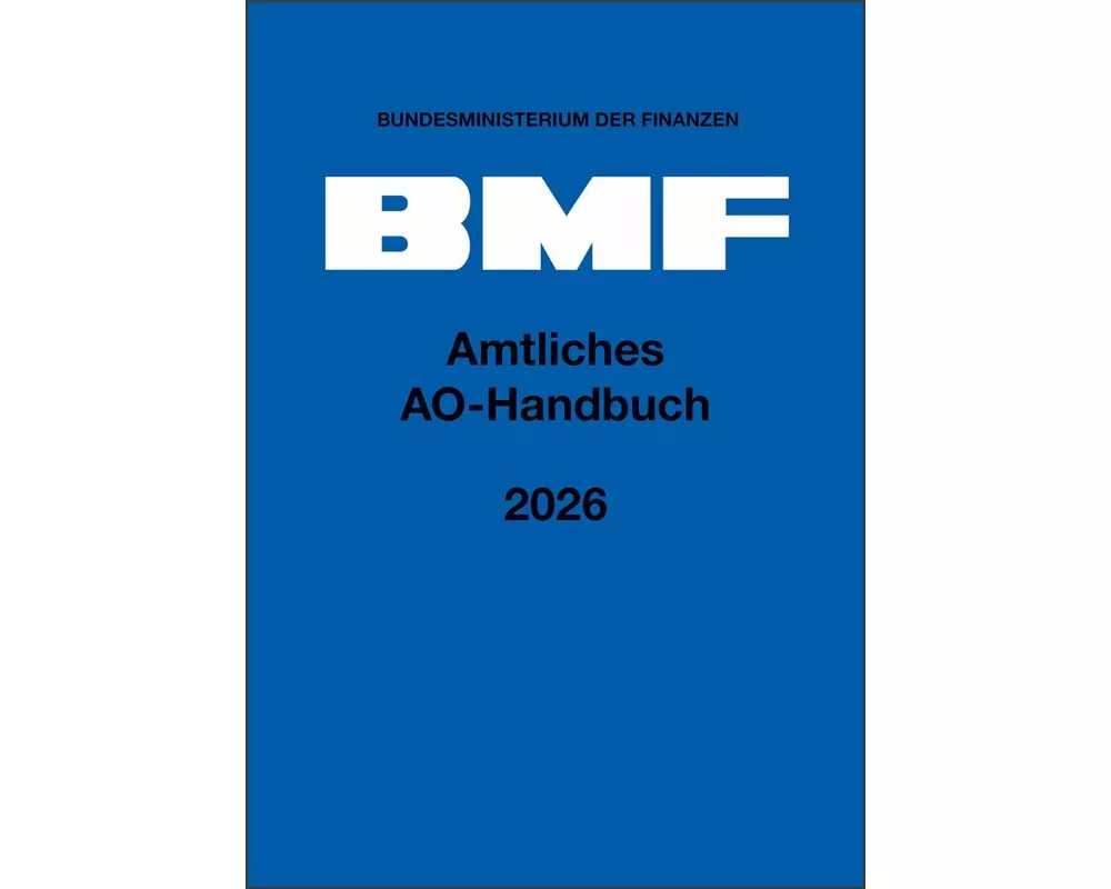 Amtliches AO-Handbuch 2026
